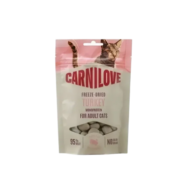 Carnilove Treats Freeze Dried Turkey 40g Carnilove Treats Freeze Dried Turkey 40g